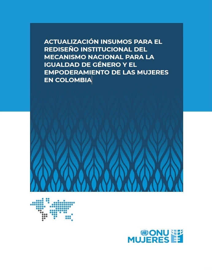 Actualización insumos mecanismo de género