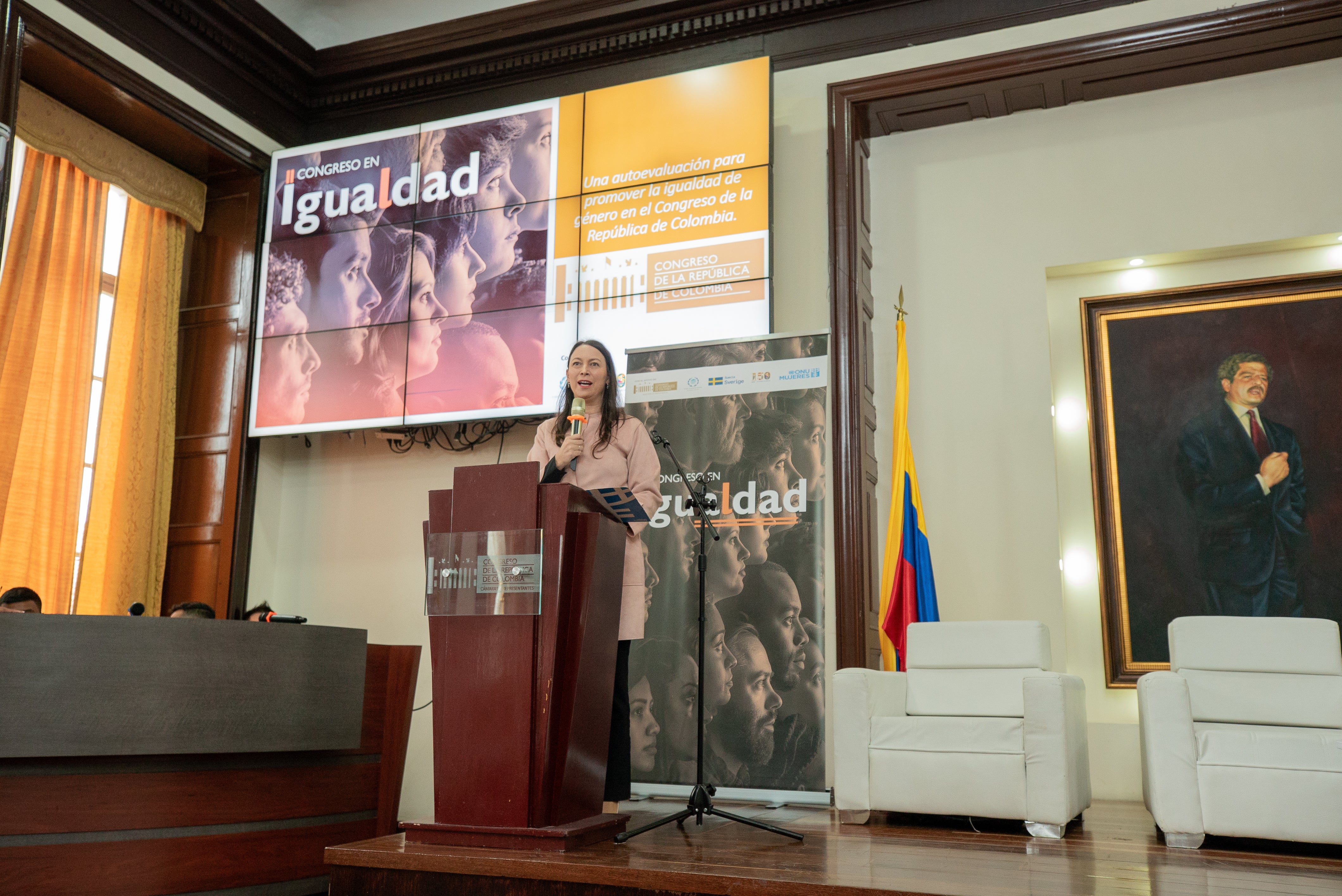Diana Espinosa, oficial nacional de programas de ONU Mujeres / Fotografía: ONU Mujeres Colombia / Juan Camilo Arias