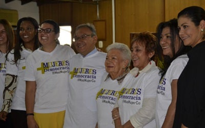 Lanzamiento Más Mujeres Más Democracia