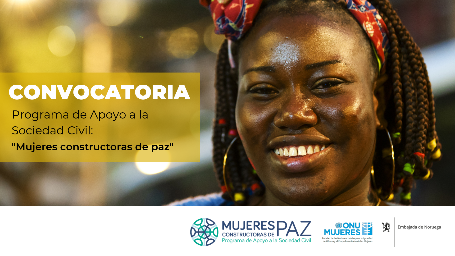 convocatoria mujeres paz noruega