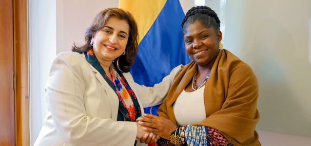 Foto Directora Ejecutiva y Vicepresidenta de Colombia